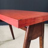 French Reconstruction Bistro Table, 1950s