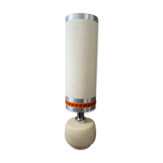 Cracked ceramic floor lamp