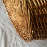 Vintage Wicker Picnic Basket