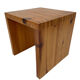 Vintage side table Ate van Apeldoorn, Pine wood 1970s