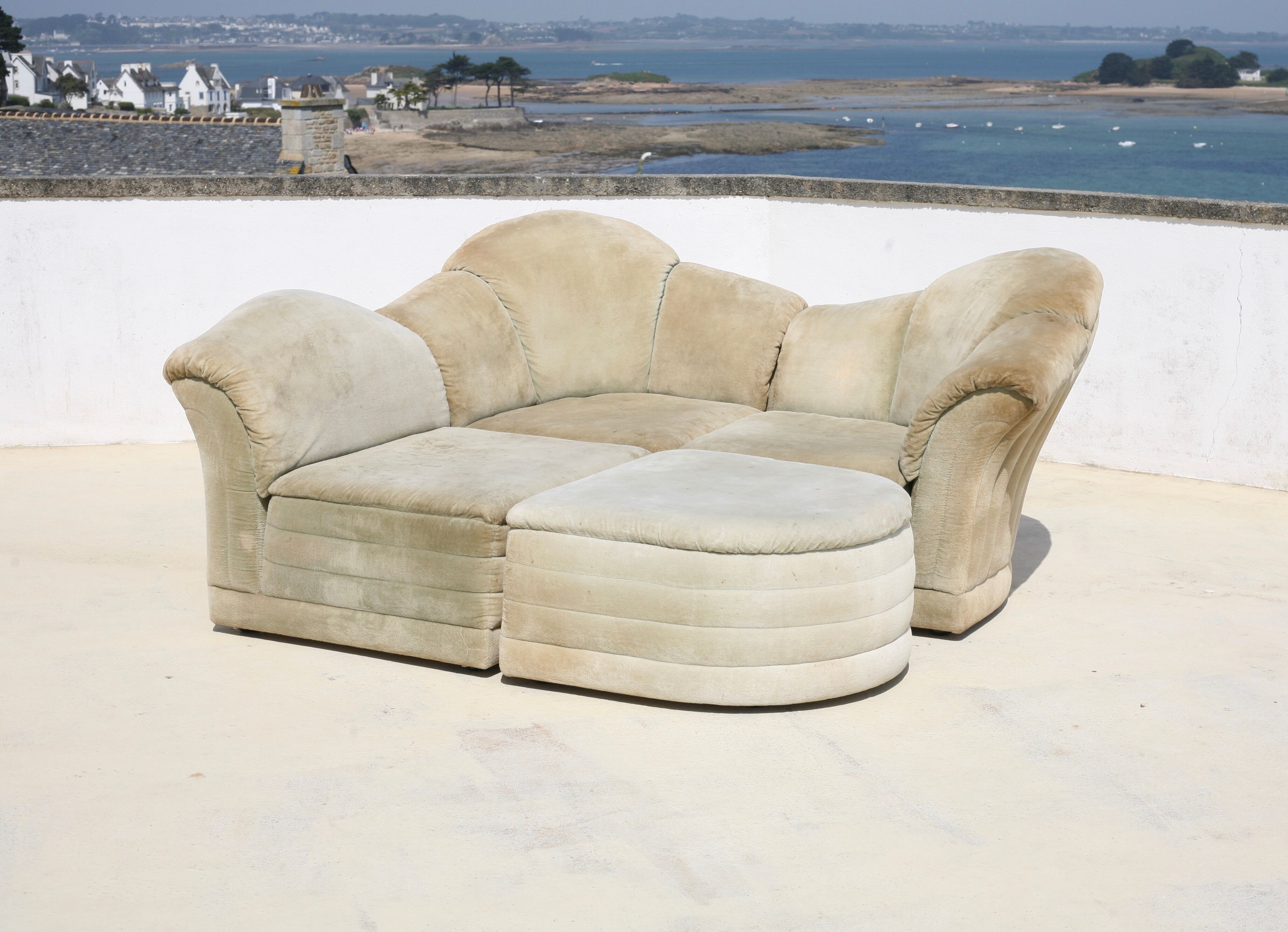 Modular sofa "waves". Roche-Bobois. France, circa 1970