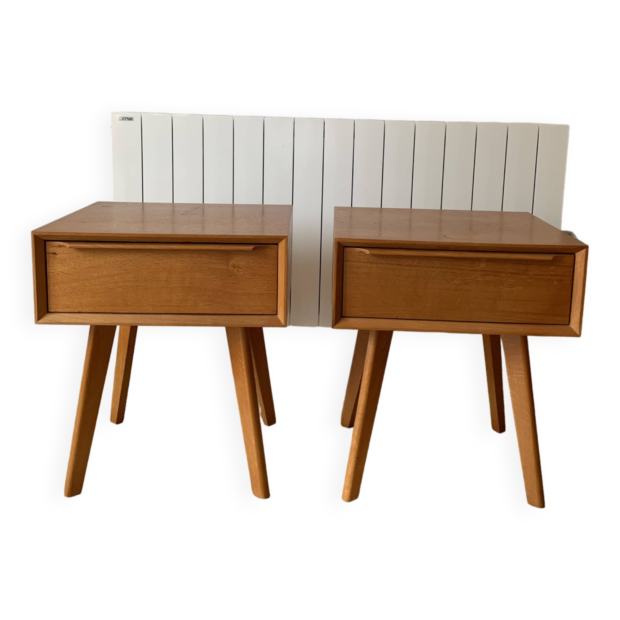 Pair of Scandinavian style nightstands