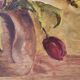 Huile sur bois, Les tulipes