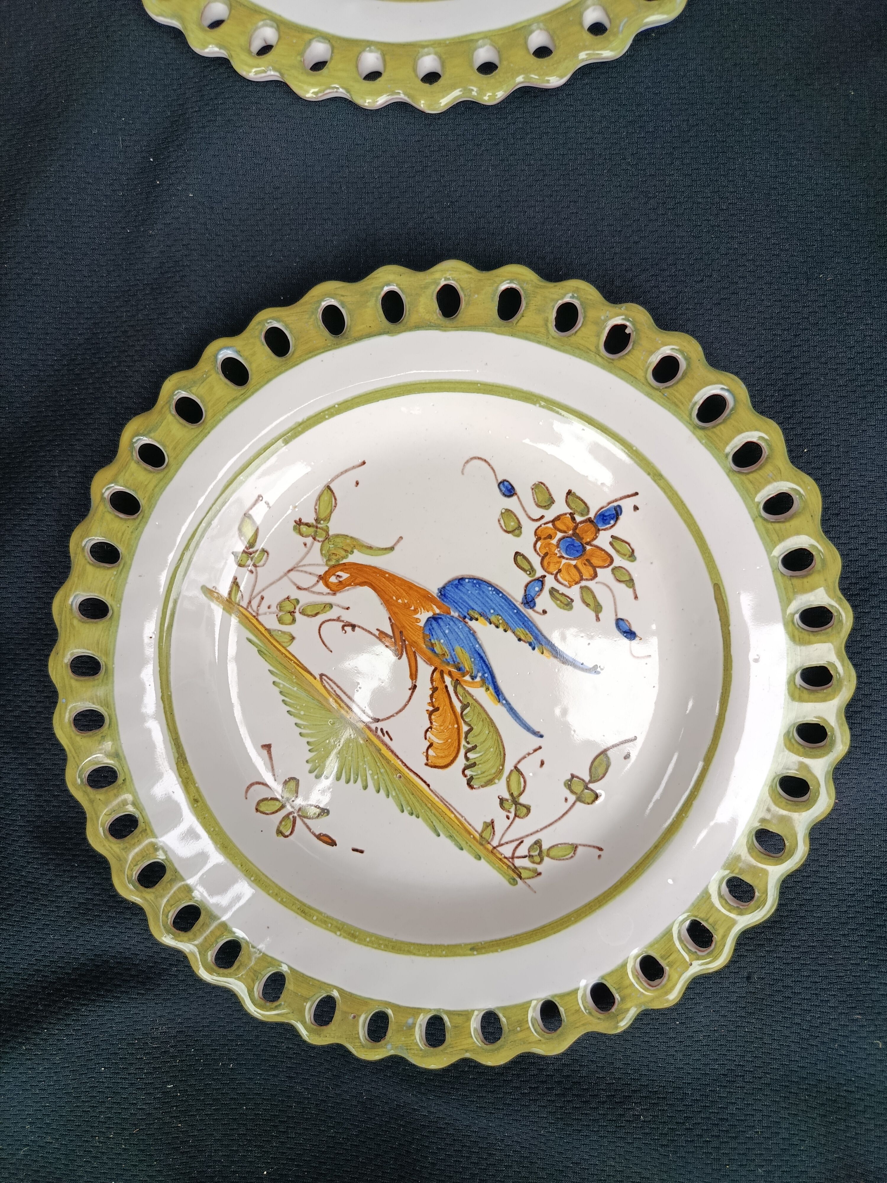 6 dessert plates Martres Tolosane