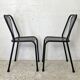 Paire de Chaises design René Malaval modèle Seducta vintage 1950's