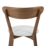 Walnut dining room set. 21st century.