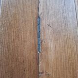 3-panel wooden room divider - 2 panels with perfect hinge stripes