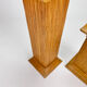 Set of 2 bohemian plant stands, 1970s