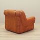 Fauteuil orange, design italien, années 1970, fabricant : Mimo Padova