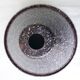 Enamelled sheet metal lampshade