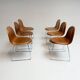 Ensemble de 6 chaises de design danois Gubi 3D de Komplot Design, 2003