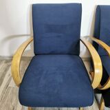 Armchairs by Jindrich Halabala for Up Závody, Set of 3