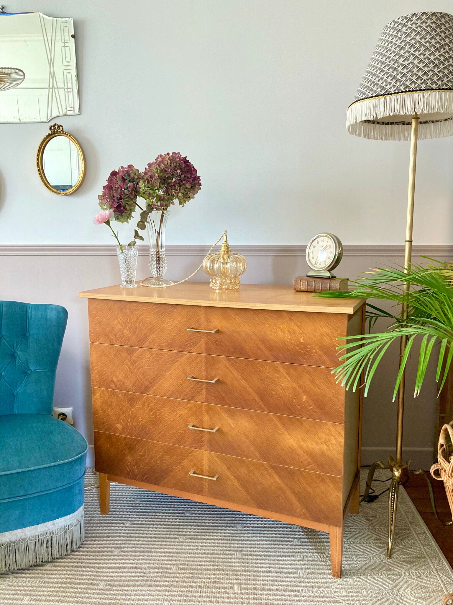 Scandinavian vintage dresser