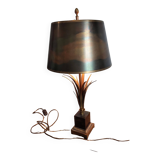 Lampe en laiton et bronze maison Charles circa 1970