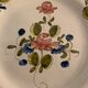 3 sweet pea plates, Samadet earthenware, 18th century