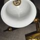 Pair of vintage torch wall lights