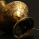 Lamp artisanal gold brutaliste