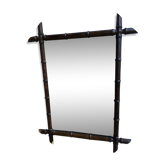 Mirror vintage bamboo 77.5 x 61 cm