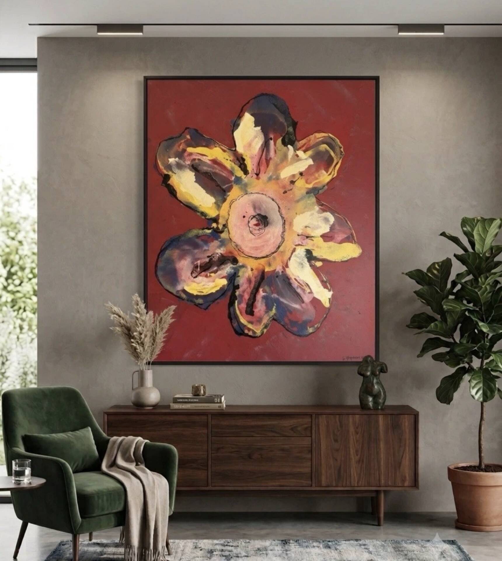Abstract Painting Original Artwork