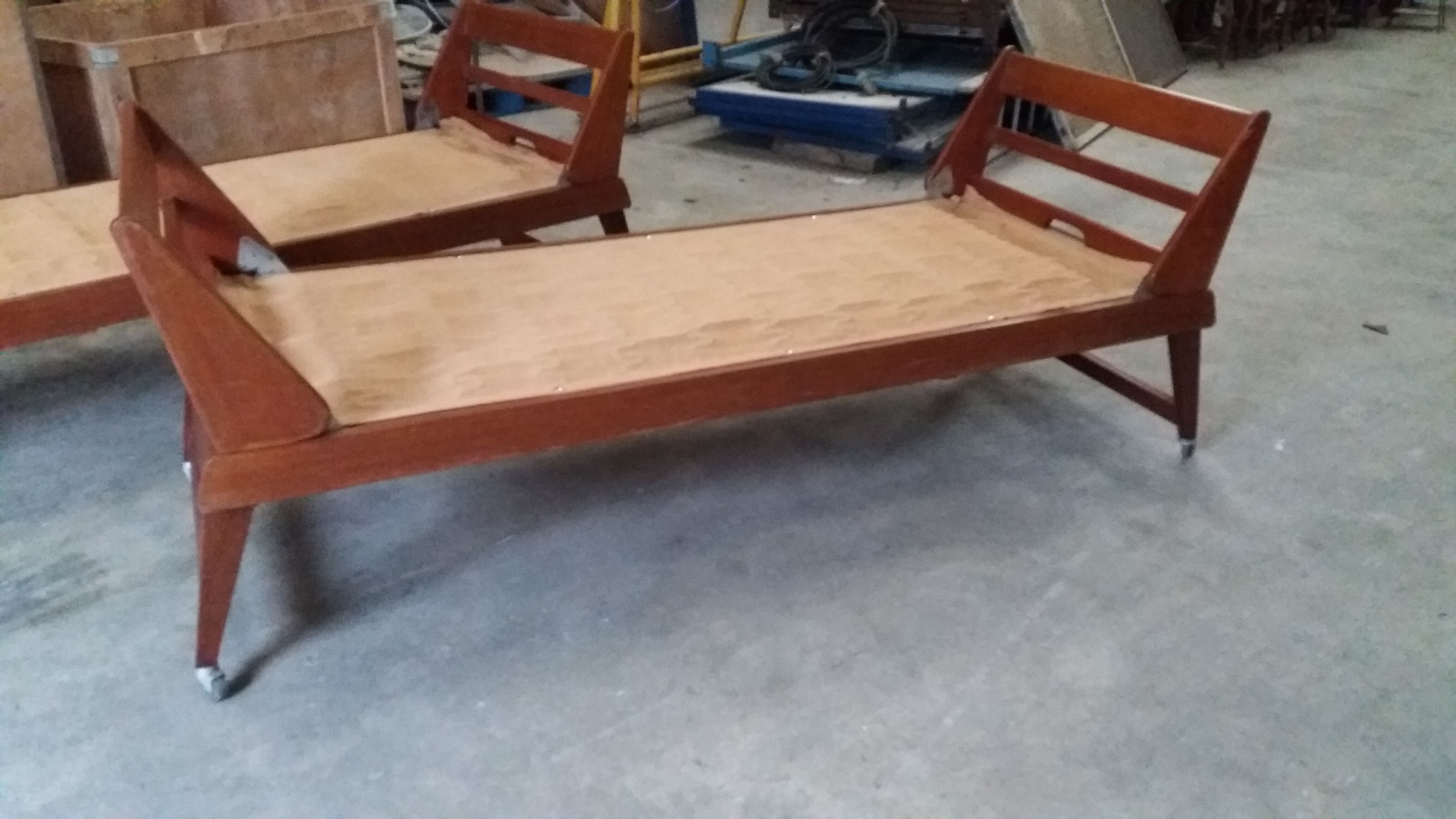 Pair of Scandinavian beds