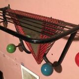 Vintage wall coat holder
