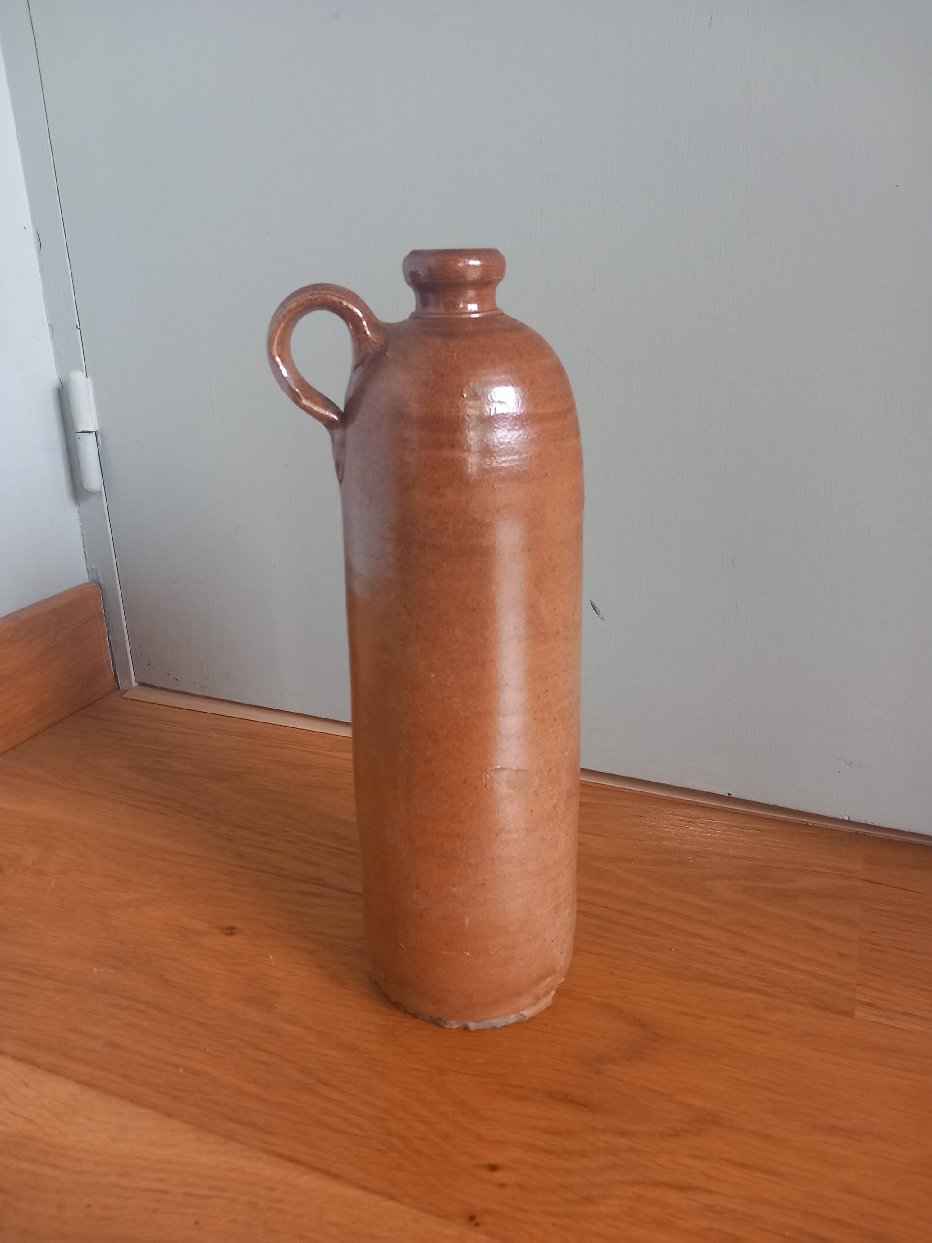 Stoneware hot water bottle