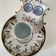 Geo Martel egg service Desvres no. 1687 – Lambrequin decoration