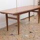 Scandinavian coffee table spindle feet