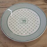 Ensemble plats, saladier, beurrier Geneviève Lethu