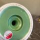 Vintage green candlestick
