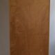 Parisian wardrobe in natural blond mahogany from the 1960s