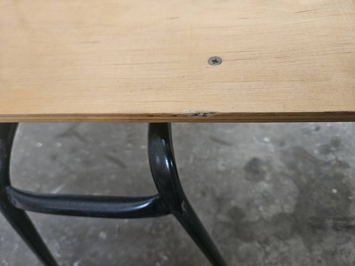 Lot of 6 bistro chairs from the 1980s