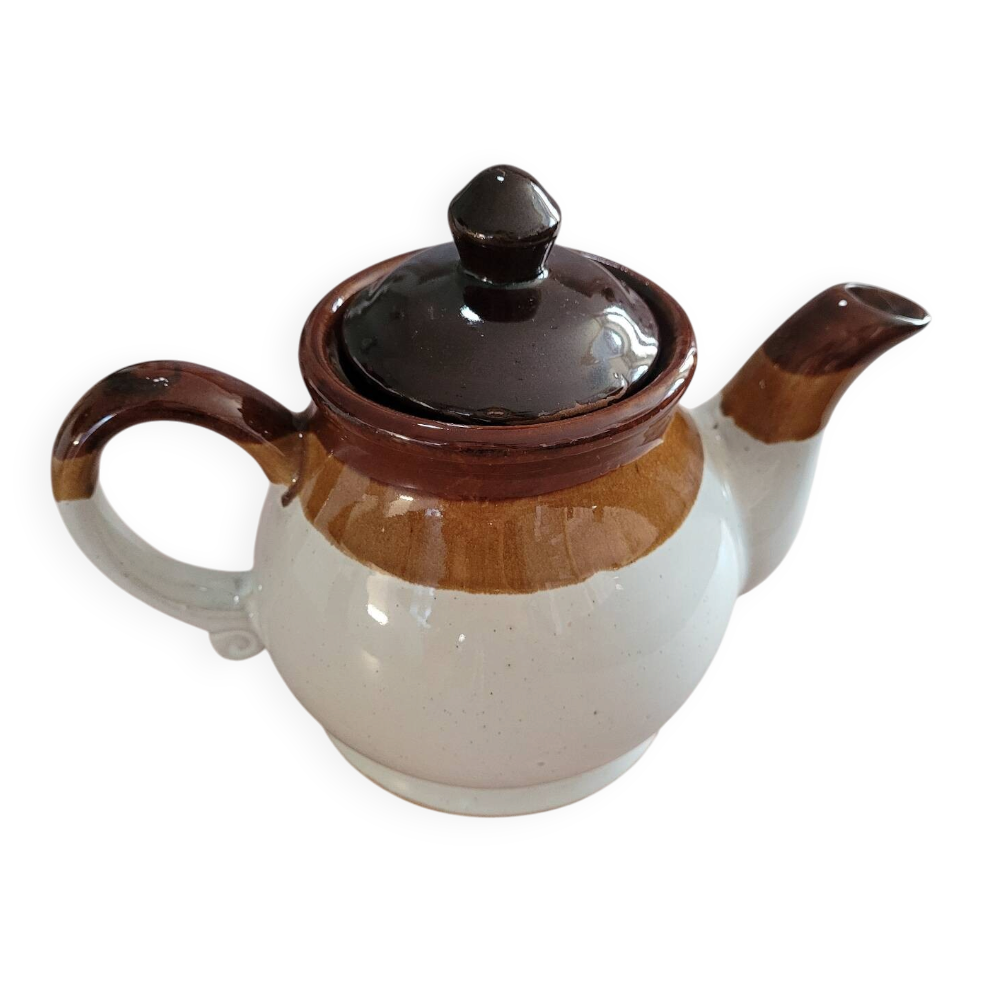 stoneware teapot