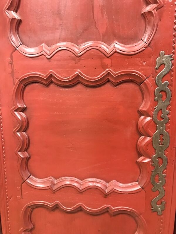 Armoire guérandaise sang de boeuf