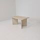 Rectangle Travertine Coffee or Side Table, Italy 1980s