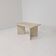 Rectangle Travertine Coffee or Side Table, Italy 1980s