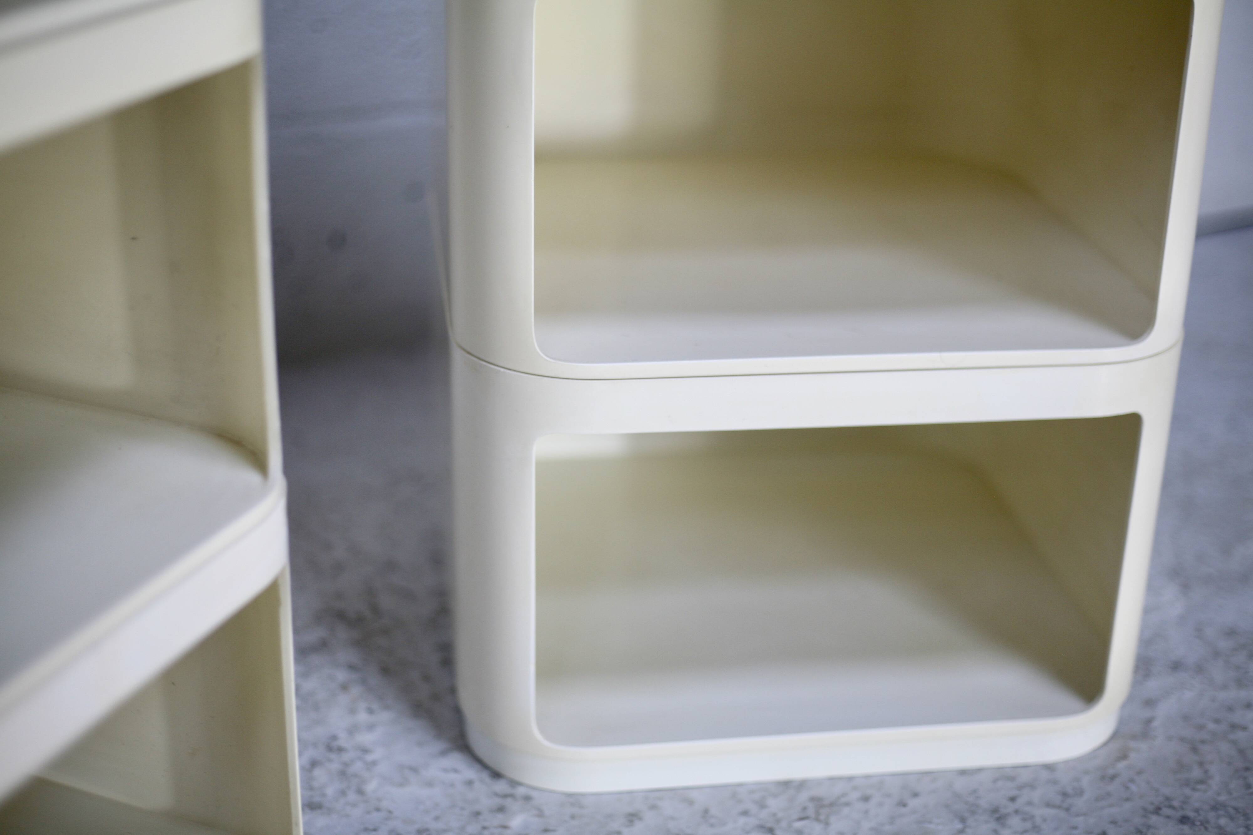 Anna Castelli, Kartell. Storage modules, Circa 1970