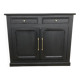 Parisian sideboard revamped in matte black