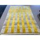 Handmade "Tulu" Rug in Yellow & Gray, 100% Wool, Custom Options Available