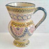 Vintage Arcachon earthenware pitcher