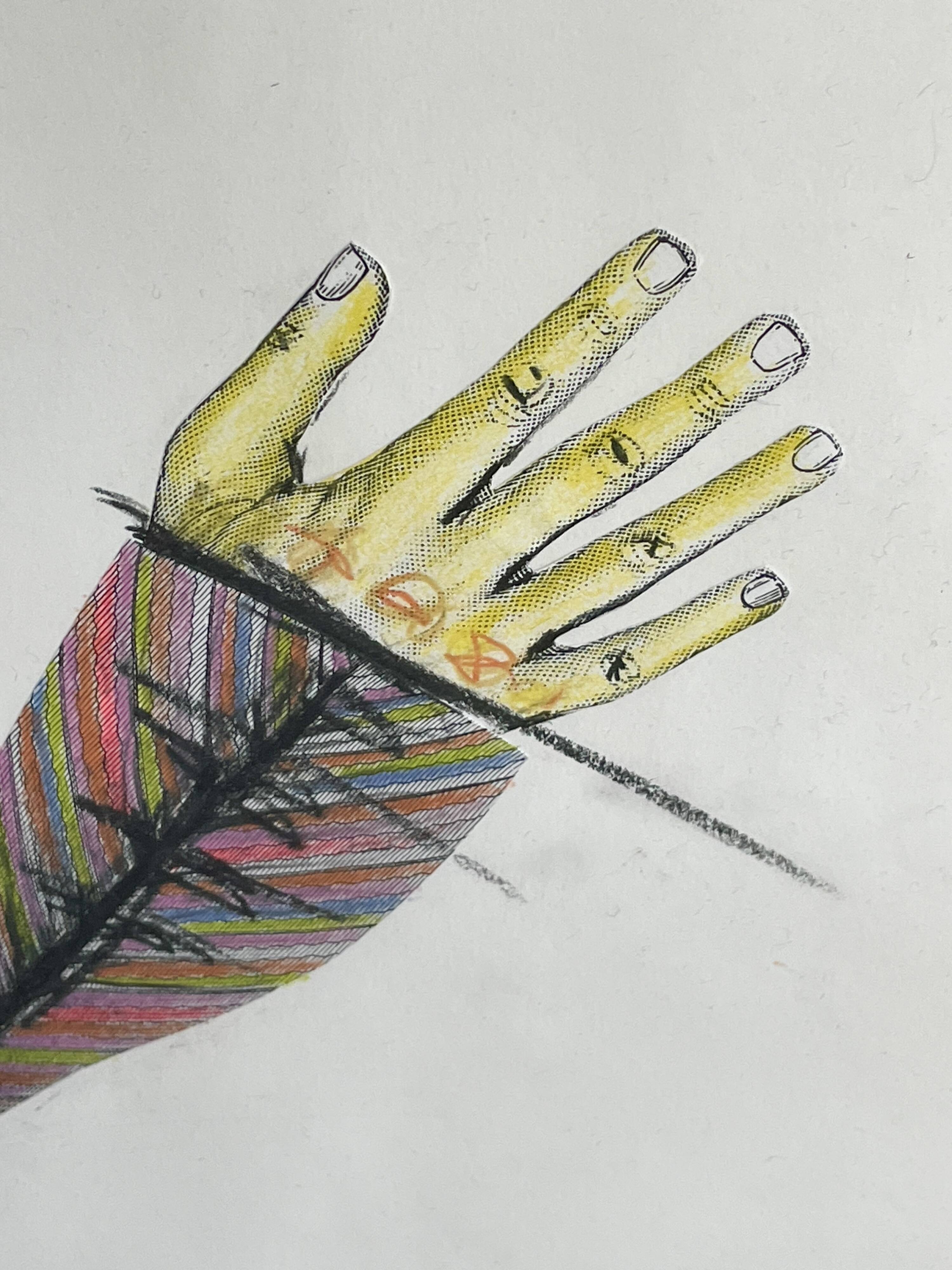 Painting "The Fear Catcher" by XX.25 - Alexandra Loewe