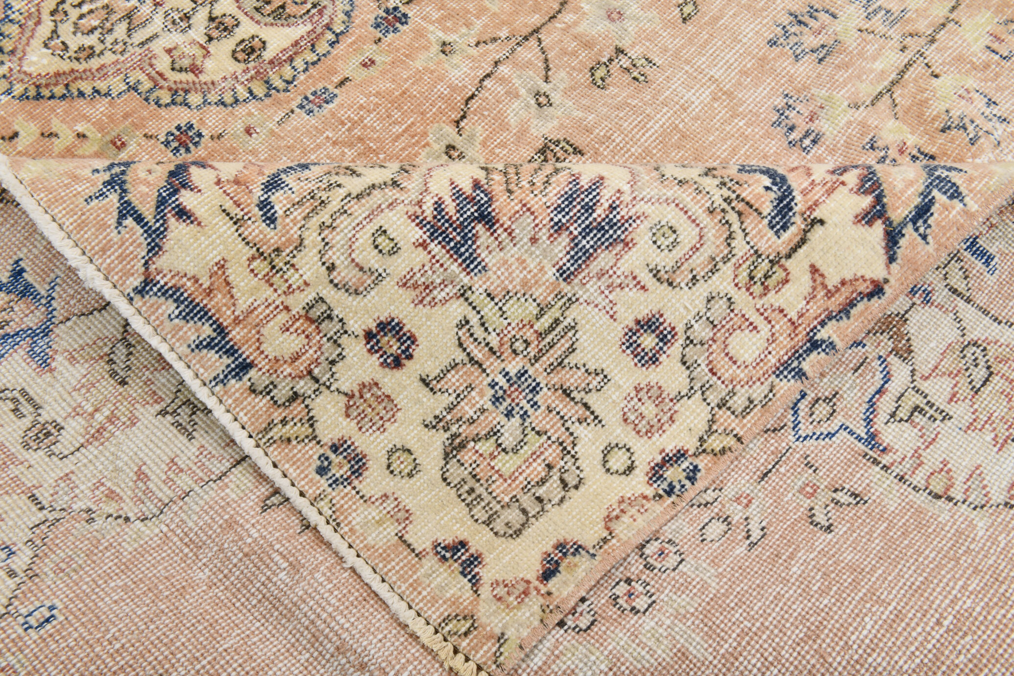 Handmade antique classic rug 361x260cm