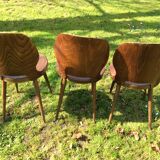 3 bistro chairs
