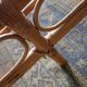 Vintage rattan shell light - bohemian chic spirit