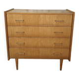 Commode vintage 4 tiroirs