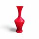 Large Italian glass vase Empoli