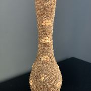 Vase années 60 coquillages collés