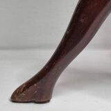 Tripod wooden gueridon, wine table type, English style, 29 cm top.