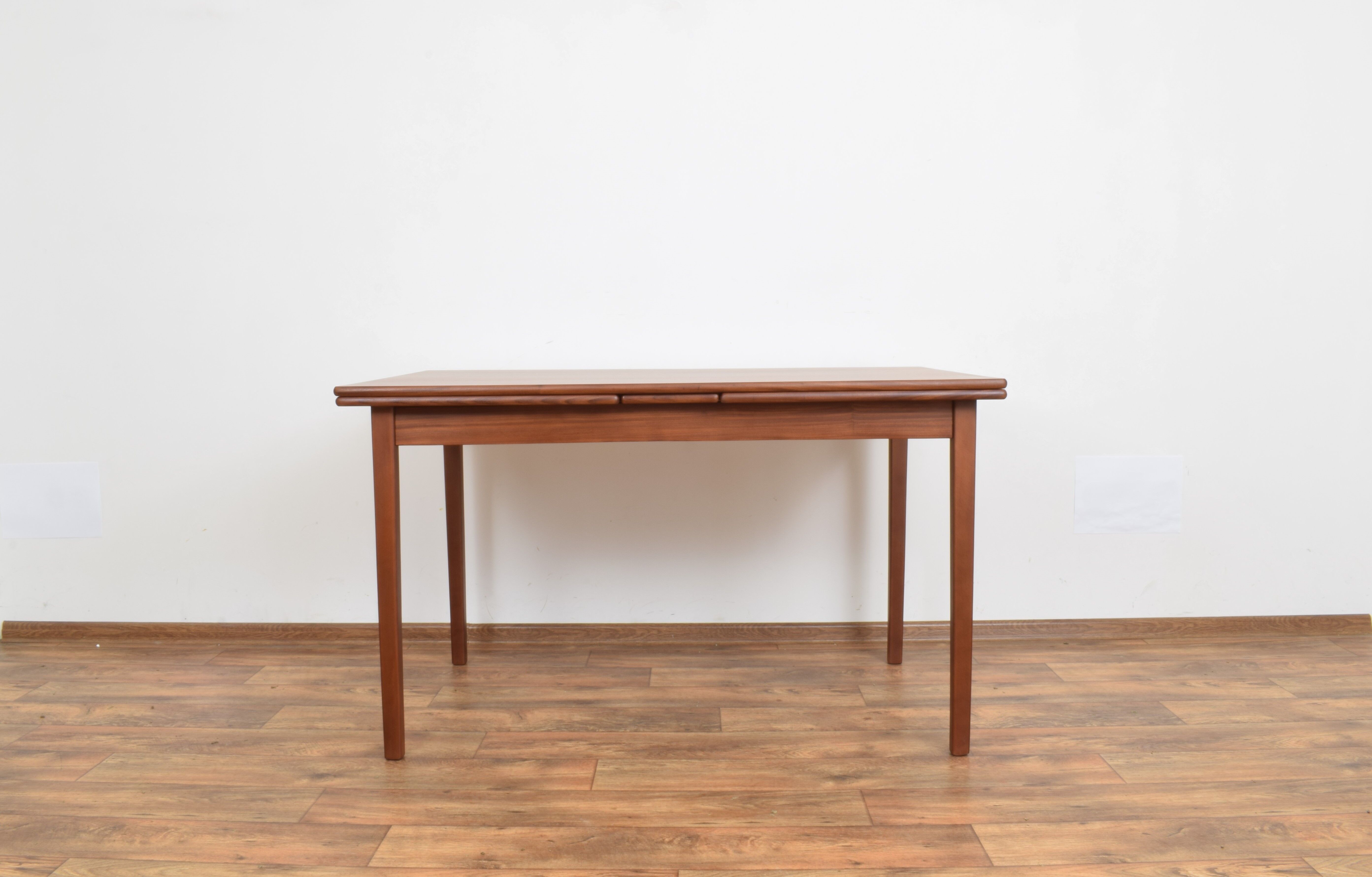 Danish teak extendable dining table, 1960s