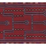 Vintage Turkish Oushak Rug Handwoven 144x240 cm